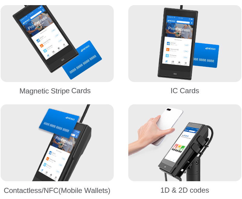 smart mini pos N6 payment methods