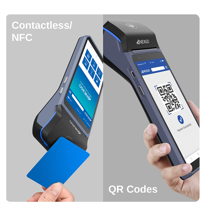 NEXGO P200 smart POS terminal NFC and QR Code Payment