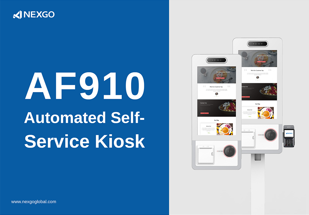 NEXGO AF910 Kiosk - Automated Self-Service Kiosk